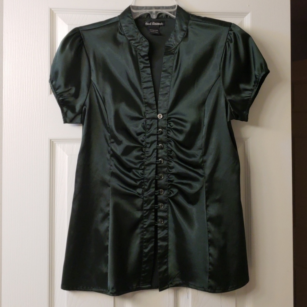 Cool Attitude "satin" look blouse.